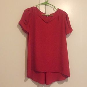 Charming Charlie hi-lo top